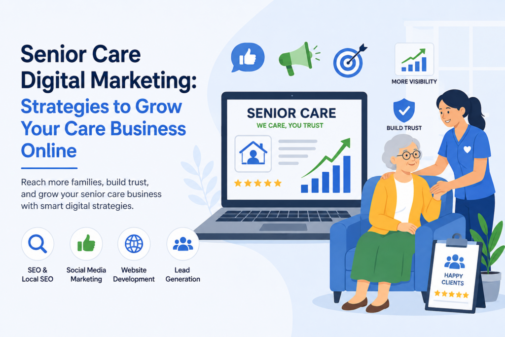Senior Care Digital Marketing: Strategies to Grow Your Care Business Online