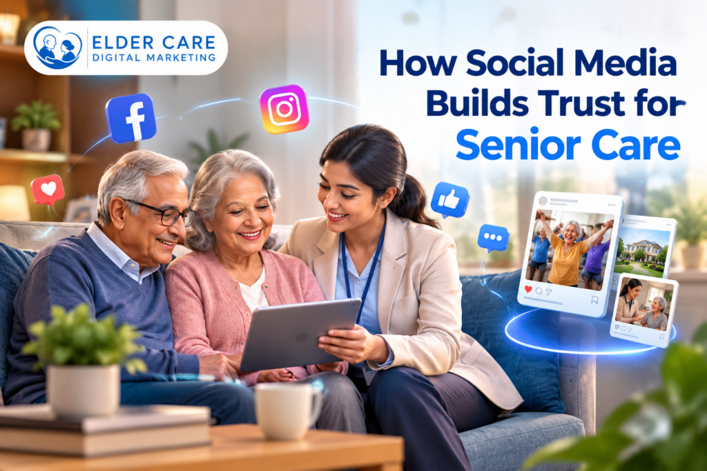 How Social Media Builds Trust for Senior Care​